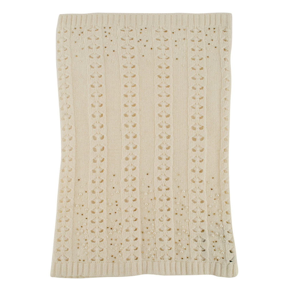 Lauren Ralph Lauren Women's Embellished Knit Infinity Snood Scarf C One Size